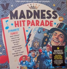 Madness - Hit Parade - Limited Edition TRANSLUCENT YELLOW Vinyl LP 
