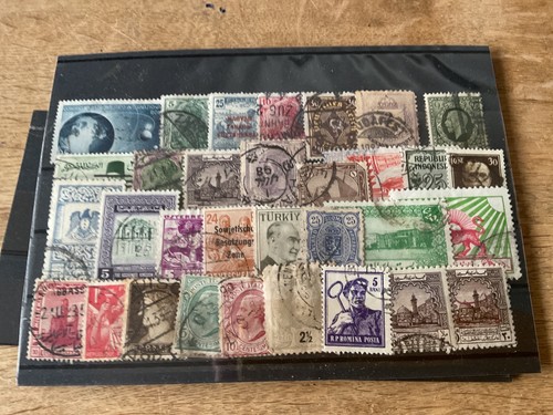 World stamps stock cards - world,
