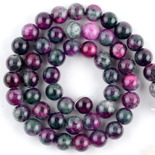 Natural gemstone beads tiger - natural,