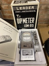 Leader LDM-815 Grid Dip Oscillator & LTC-906A Transistor Tester - boxed