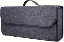  Car Boot Tidy Bag Storage Box Collapsible Trunk Organiser Travel Holder grey