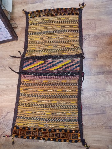Vtg handmade afghan - ,