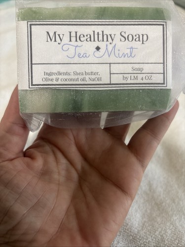 Handmade soap tea - soap,, mint