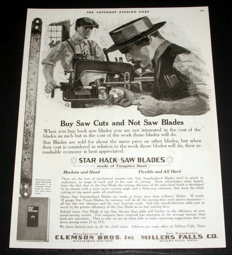 1919 old magazine print - magazine, ad