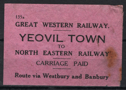 Gwr railway parcel - railway,
