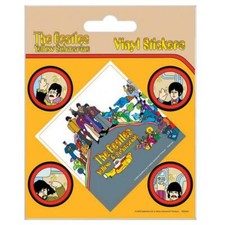 The Beatles Stickers Yellow