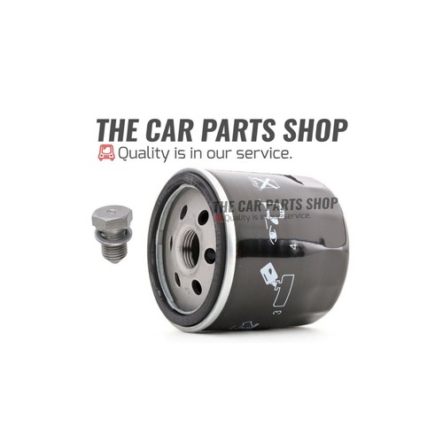 New oil filter - and, plug