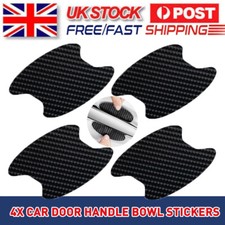 4Pcs Universal Car Door Handle Bowl Stickers Protector Film Anti Scratch Strips