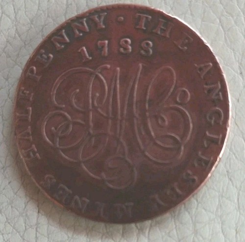 Anglesey mines half penny - half,