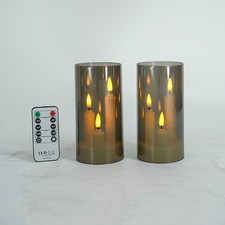 2x Flameless Flickering LED