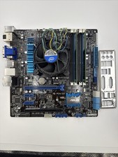For ASUS P8H77-M PRO motherboard + i5-3550 CPU + 8GB RAM + Heatsink + I/O Shield