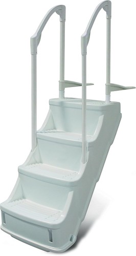 Easy access drop step - step, for