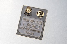 Lions Club International Pin Collectible Melvin Jones Fellow Service Lapel Badge