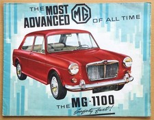 MG 1100 Car Sales Brochure