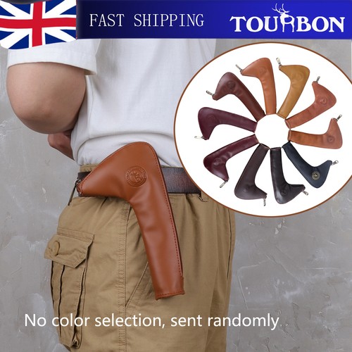 Tourbon leather gun bolt - leather, case