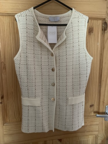 New with tags quiz cream - new,