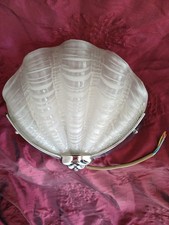 Art Deco Clam Shell Wall Light