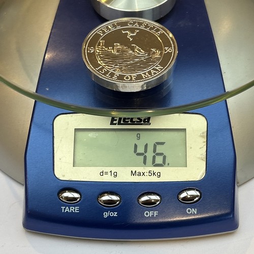 Sterling silver piedfort 46g - sterling,