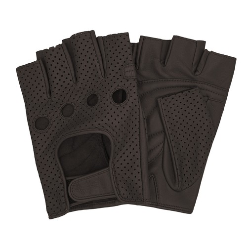 Driving leather fingerless - leather,