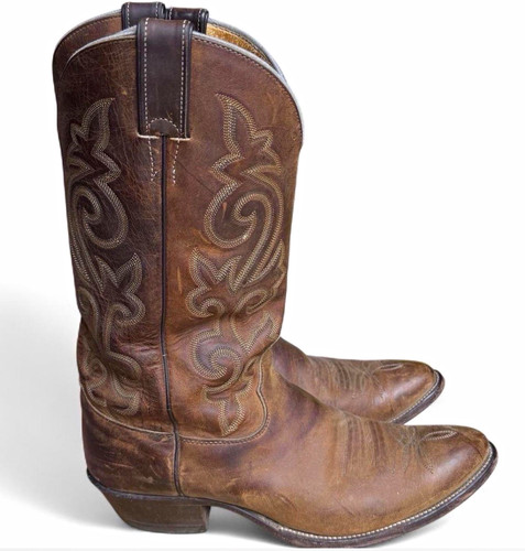 Justin boots chocolate brown - justin,