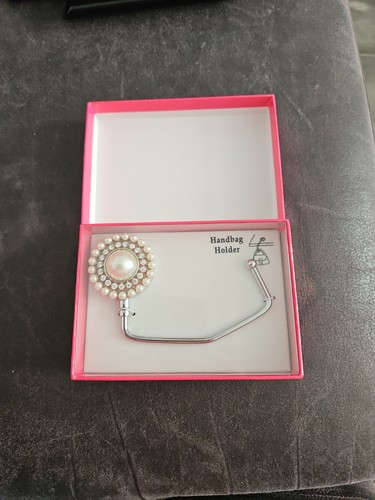 Pearl handbag holder - handbag,