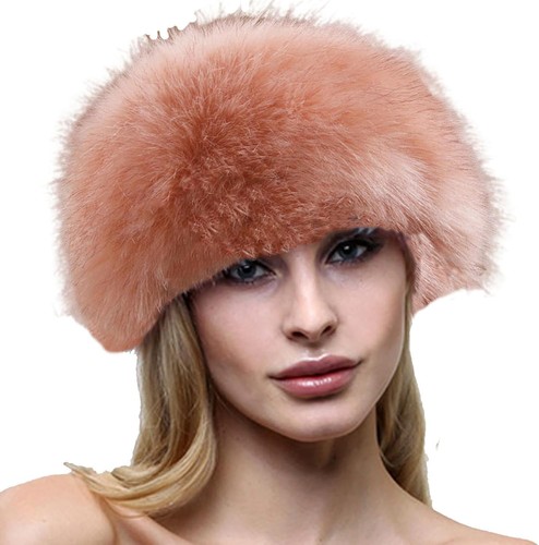 Women faux fur hat ladies - women's,
