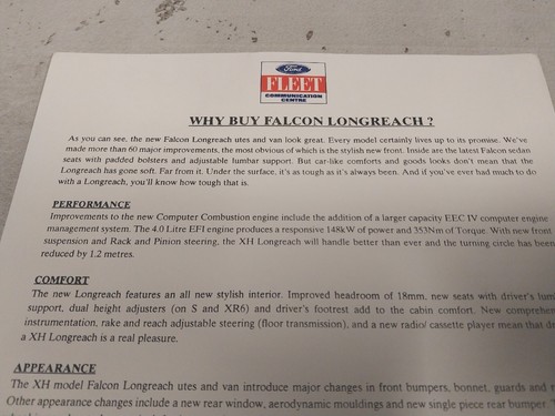 Why buy falcon longreach - buy,