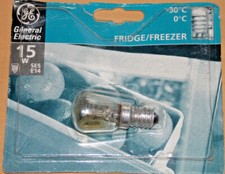 GE FRIDGE FREEZER 15w LIGHT