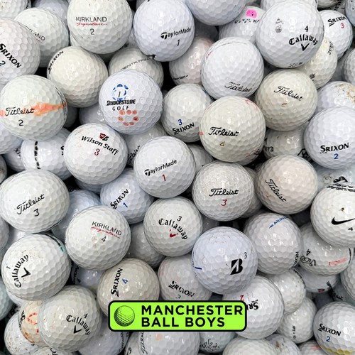 Mixed golf balls x100 grade - balls,