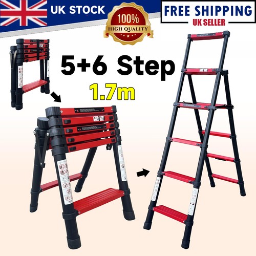 Telescopic ladder steps - telescopic,