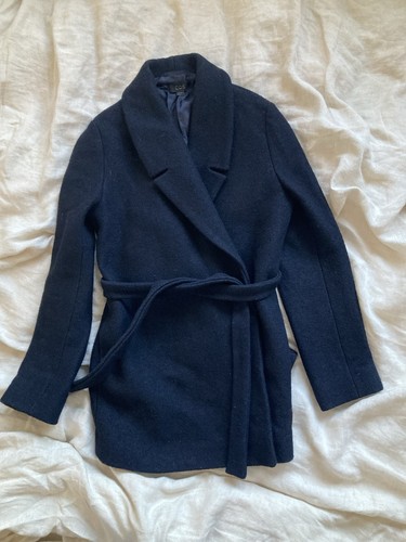 Cos wool belted - wool, coat