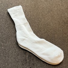Socks Tri Service, White Physical Training, UK British Army Surplus Men's Issue