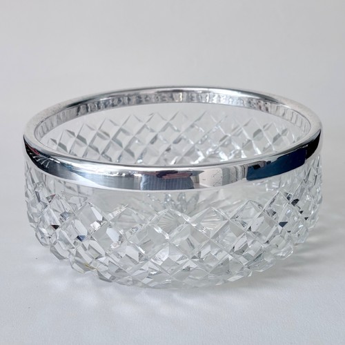 Webb england cut crystal fruit - cut,