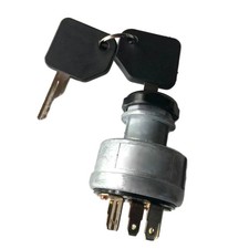 Ignition Switch with 2 Keys Fit For Case Skid Steer Loader 1835B 1840 1845B xg