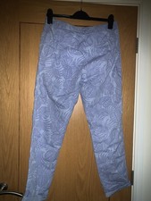 BNWT Women's M&S Blue Leaf