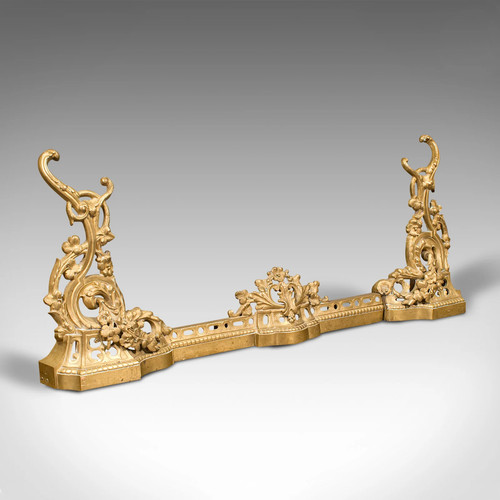 Antique adjustable fire - antique, kerb