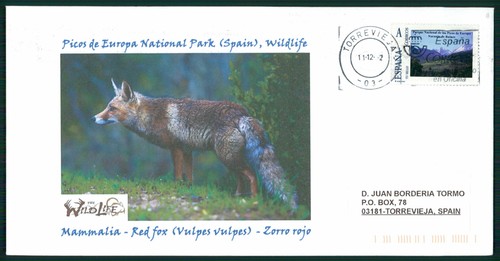 Spain custom stamp wildlife - stamp,