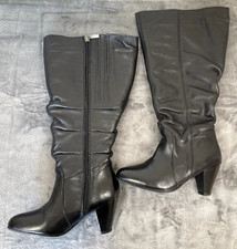 Duo Boots Womens Black Leather