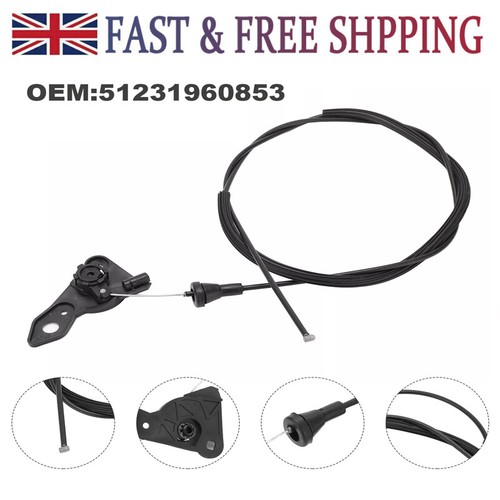 Bonnet hood release cable - bonnet, rod