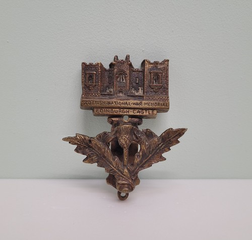 Vintage brass door - door, knocker