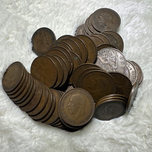 Old penny lot 1930s - lot,