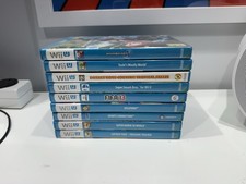 10 X NINTENDO WII U GAMES BUNDLE Lot