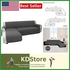 Reversible L-Shape Sofa Cover