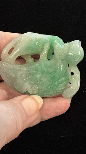 Vintage chinese jadeite dragon - vintage,