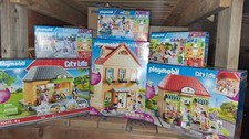 Playmobil My Town / My Figures 6 Set Mini Street Bundle Clearance / Bargain