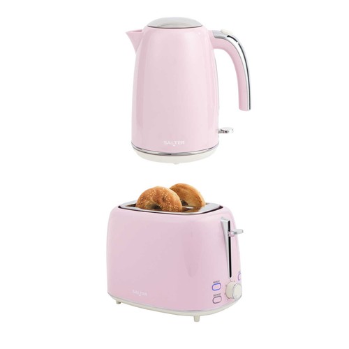 Salter retro pink kettle - salter,