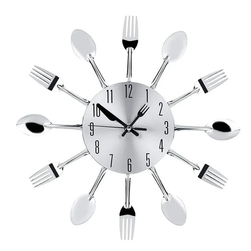 Jadeshay wall clock cutlery - wall, clock,cutlery