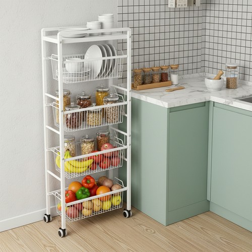 Mobile storage rack trolley - mobile,