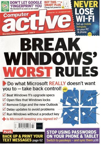 Computer active magazine issue - computer,