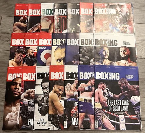 Boxing news x magazines - x,